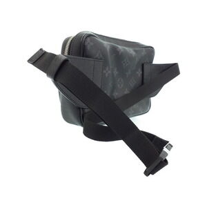 Louis Vuitton Body Rama Outdoor Bum Black Leather Bag Taiga